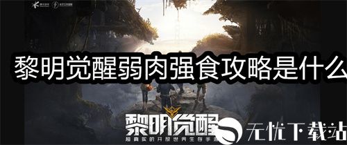 黎明觉醒弱肉强食攻略是什么-黎明觉醒弱肉强食攻略