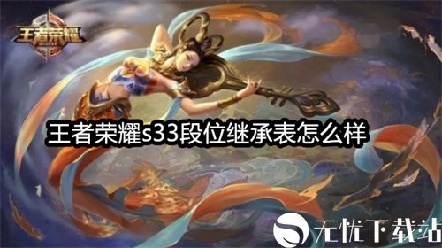 王者荣耀s33段位继承表怎么样-s33赛季段位继承规则介绍